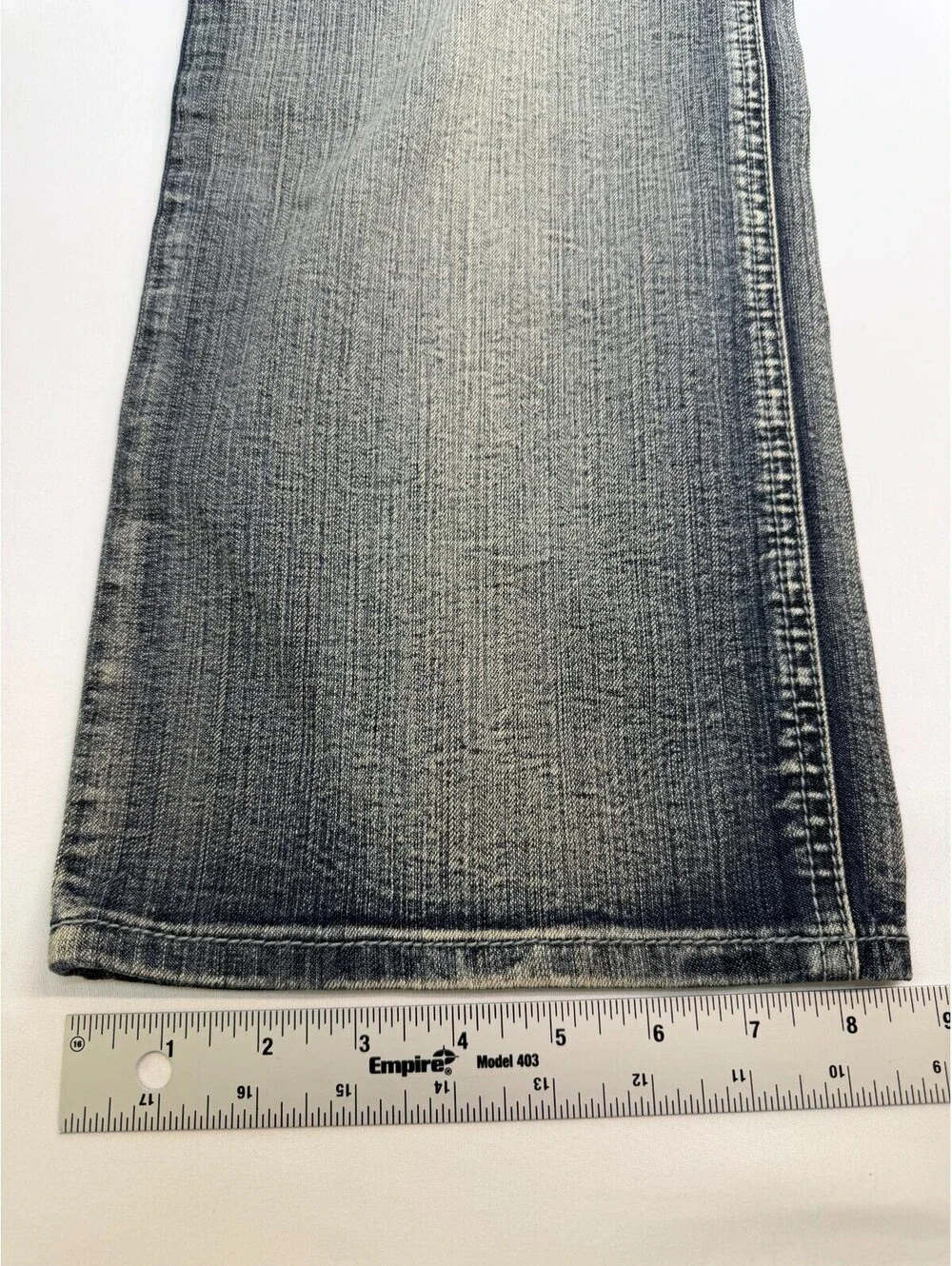 Buffalo David Bitton Men's Jeans Six-X Slim Straight Stretch Denim Size 36 Blue